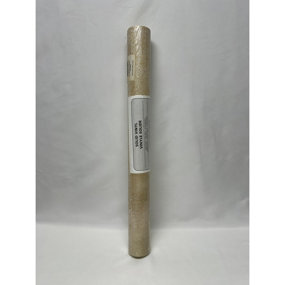 WARNER SOLID VINYL‎ WALLPAPER LAB5161 GOLD TEXTURE PREPASTED PEELABLE SCRUBABLE